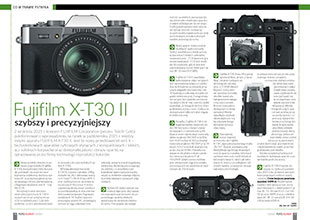 Fujifilm X-T30 II szybszy iprecyzyjniejszy